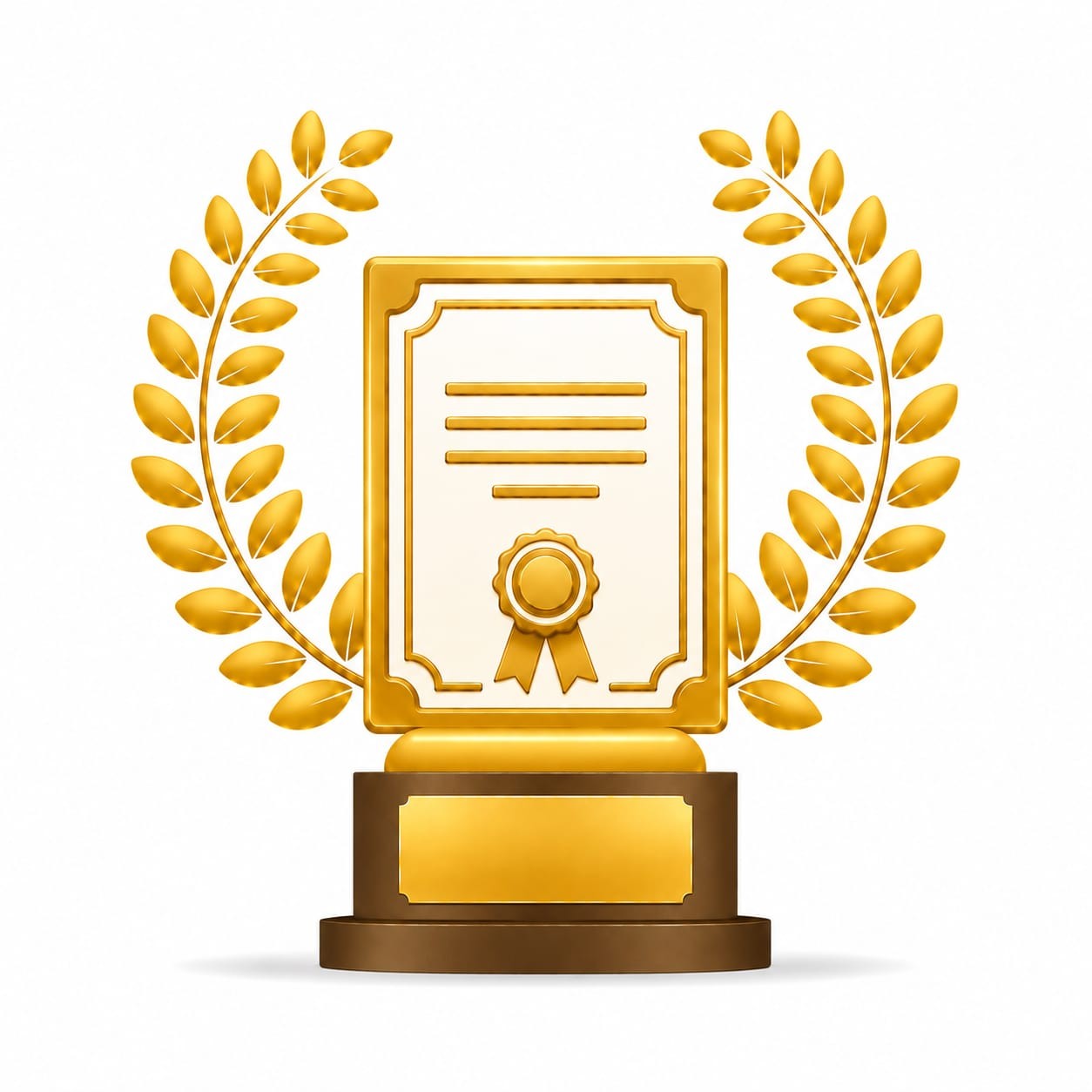 Certificate for 4th and 5th Prizes